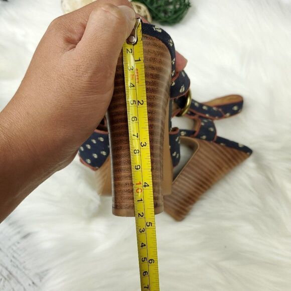 Fossil Ladybug Canvas High Heels Platform - Picture 12 of 12